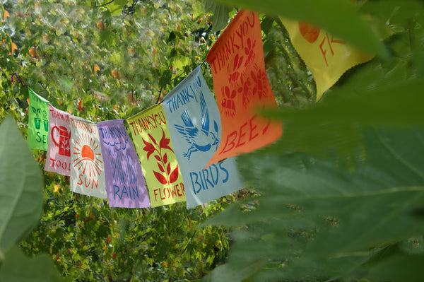 Gardening Thank You Flags; Set of 9