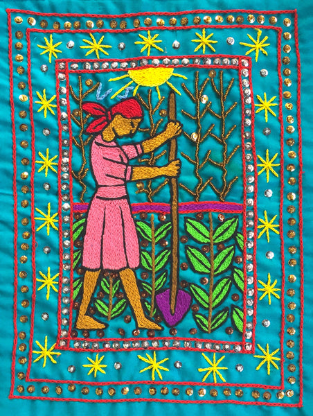 Woman Gardening